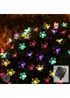 Solar Çiçekli Rgb Dekorasyon Lambası