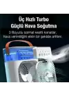 Su Hazneli Şarjlı Masa Vantilatörü