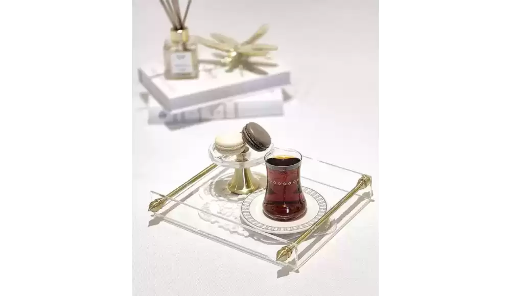 Akrilik Pleksi Sunum Ürünleri Tepsiler
