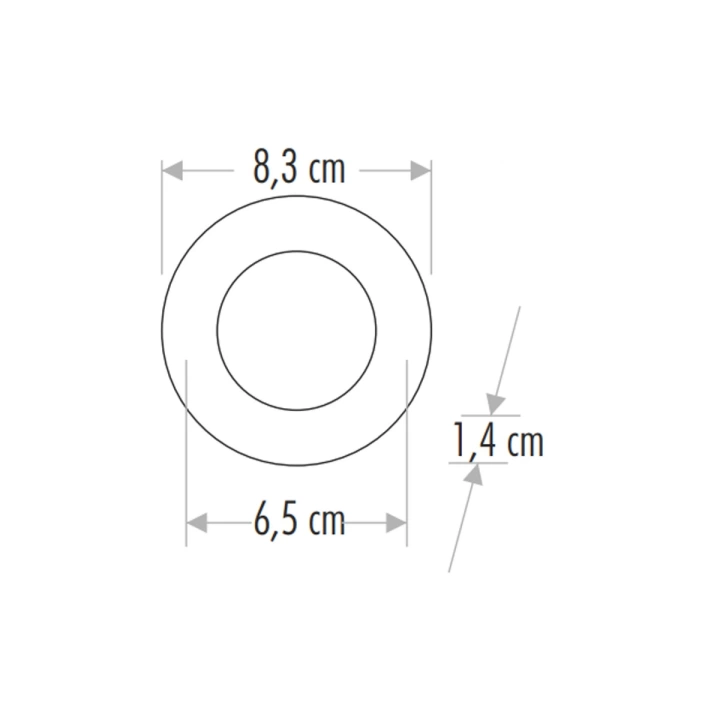 (30-0300G) HELİOS 3W GÜNIŞIĞI LED PANEL ARMATÜR