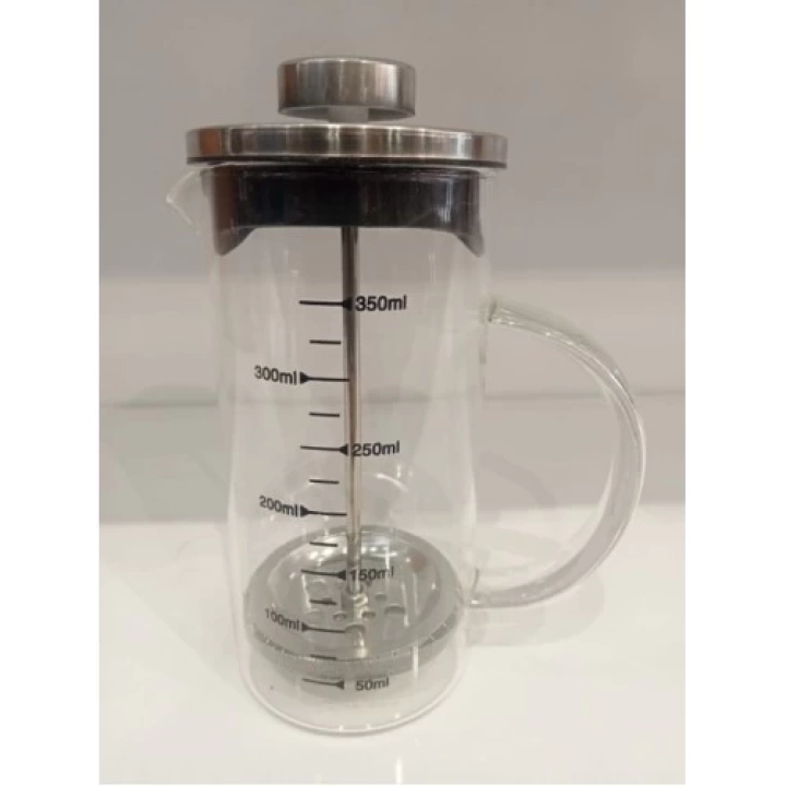 350 Ml Cam French Press Kahve Demleme Makinesi