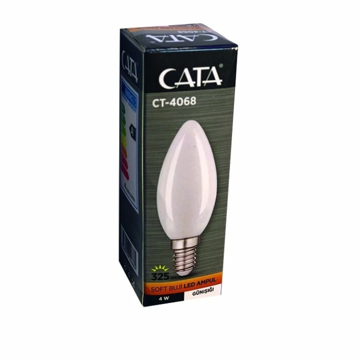 CATA 4W GÜNIŞIĞI SOFT BUJİ LED AMPUL E14