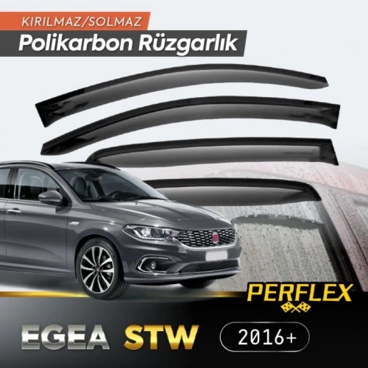 Fiat Egea Stw 2016+ Cam Rüzgarlığı V2 Düz