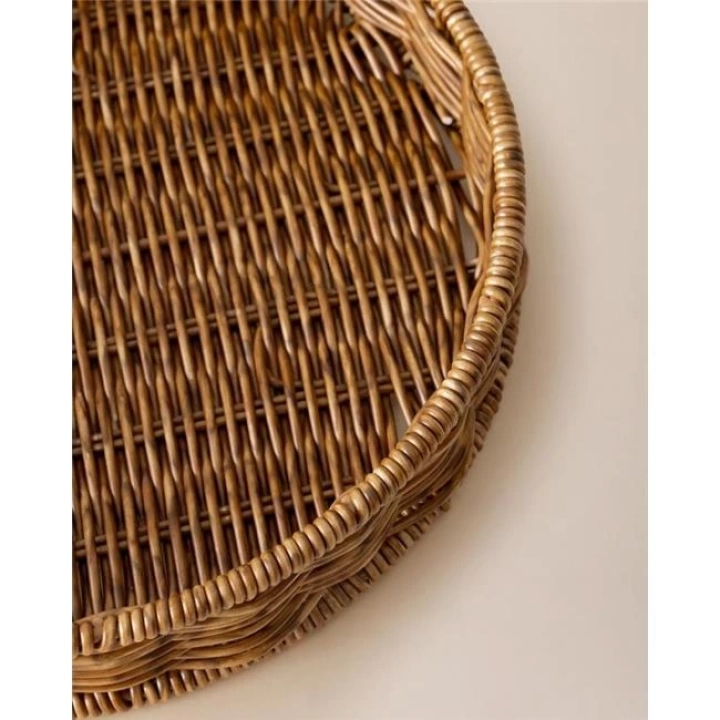 Madame Coco Lavendelle Rattan Fanus 26x5 Cm