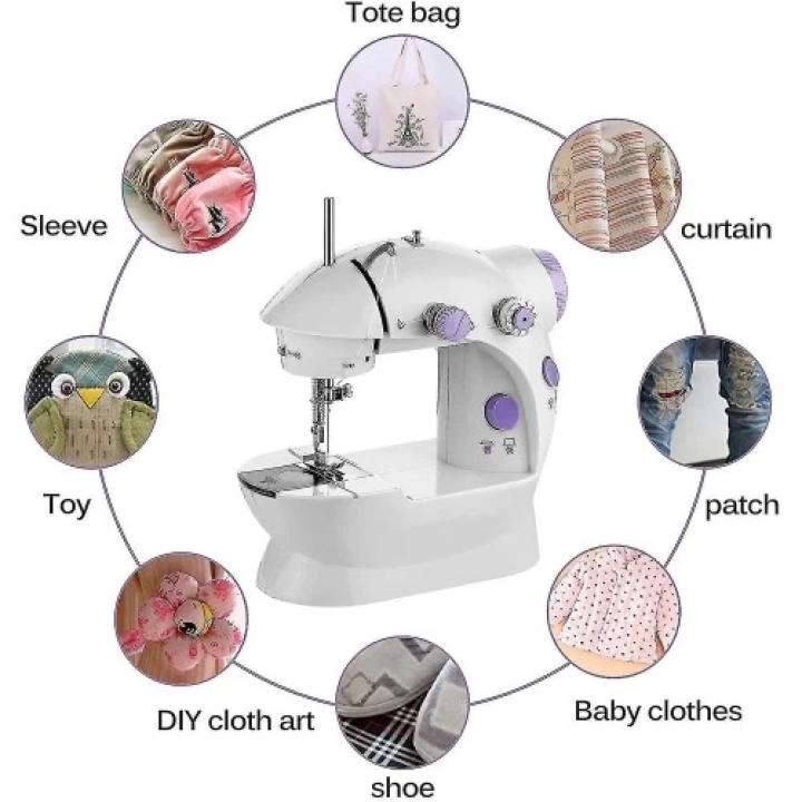 Mini Ev Dikiş Makinesi Pedallı Sewing Machine