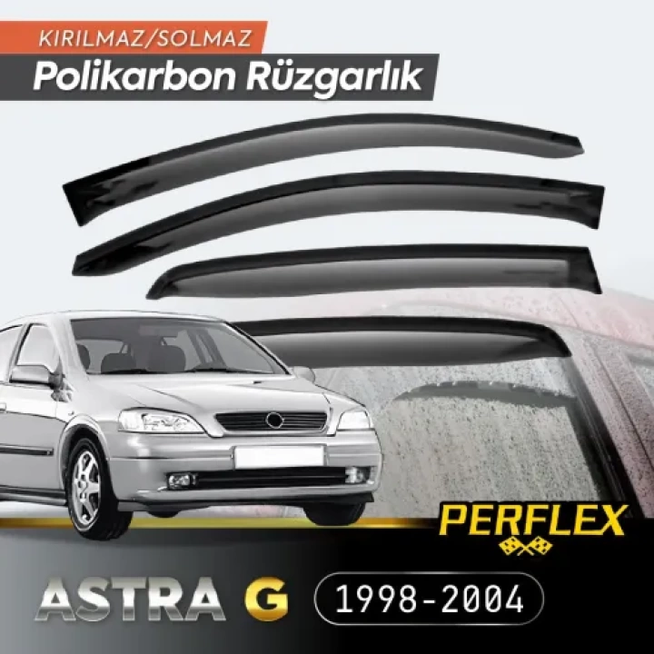 Perflex Polikarbon Kırılmaz Rüzgarlık V2 Mugen Opel Astra G 1998-2004