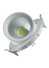 ACK 30W GÜNIŞIĞI COB LED SALYANGOZ ARMATÜR (BEYAZ KASA)