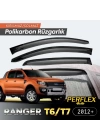 Ford Ranger T6-t7 Geniş Tip 2012+ Cam Rüzgarlığı V2 Düz