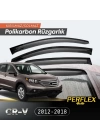 Honda Cr-v 2012-2018 Cam Rüzgarlığı V2 Düz