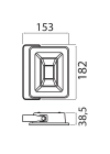 HOROZ PARS-30W BEYAZ SİYAH LED PROJEKTÖR