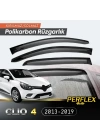 Perflex Polikarbon Kırılmaz Rüzgarlık V2 Mugen Renault Clio 4 2013-2019