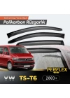 Perflex Polikarbon Kırılmaz Rüzgarlık V2 Mugen Vw T5/t6 4lü 2003+