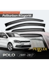 Vw Polo 2009-2017 Cam Rüzgarlığı V2 Düz