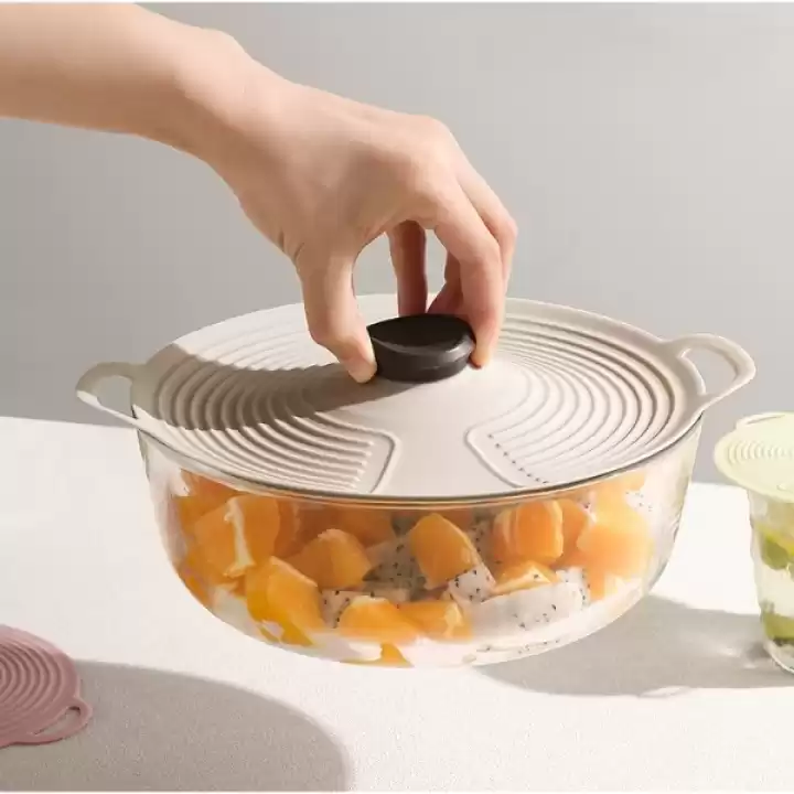 3lü Vakumlu Silikon Kapak Seti