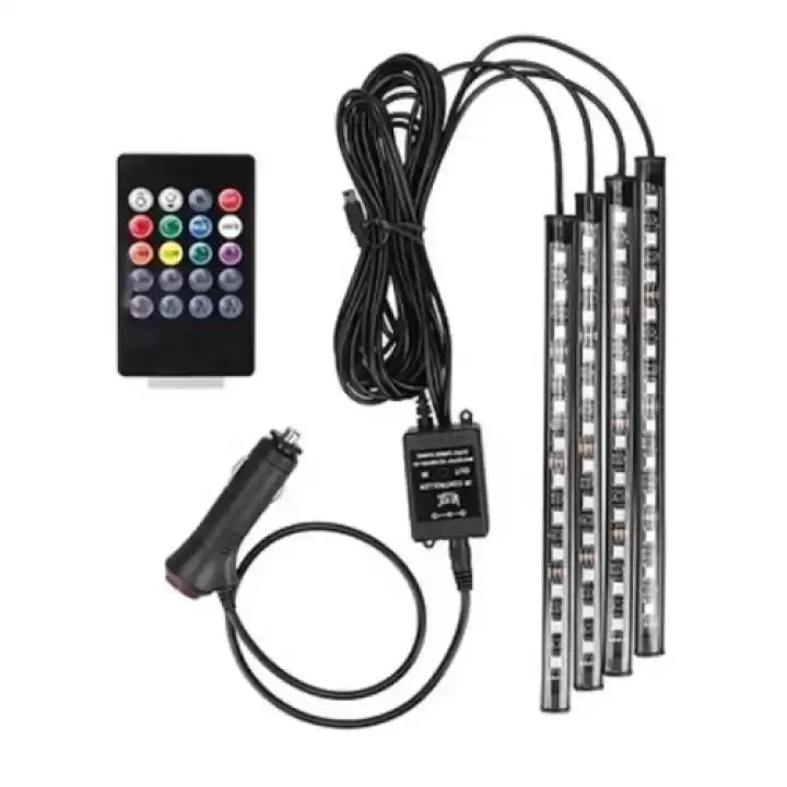 Araç İçi Müziğe Ve Sese Duyarlı Rgb Led