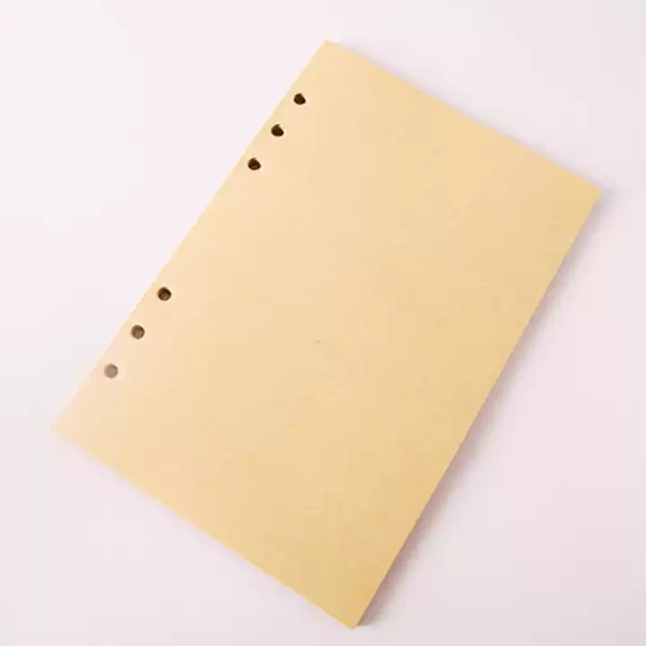 Deri Yaprak Desenli Çizgisiz Defter