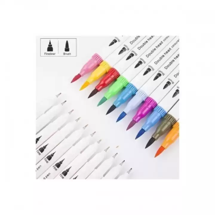Dual Brush Pens (çift Uçlu Fırça Kalem Seti)