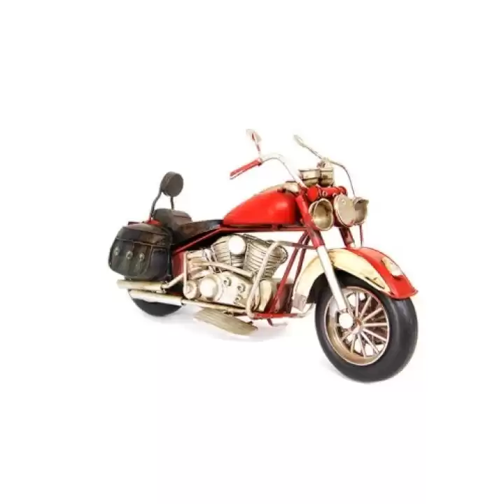 El Yapımı Metal Dekoratif Motosiklet