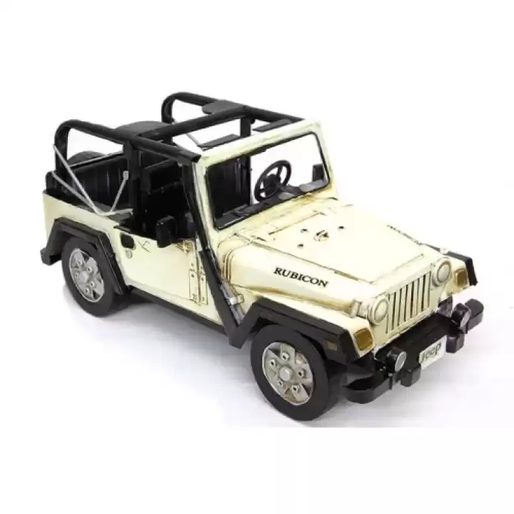 El Yapımı Metal Jeep