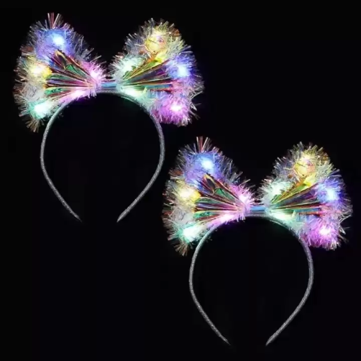 Fiyonk Gece Tacı Fiber Işıklı Ledli