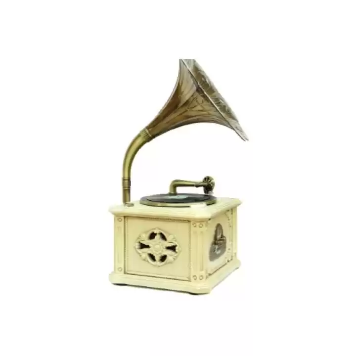 Gramofon Beyaz
