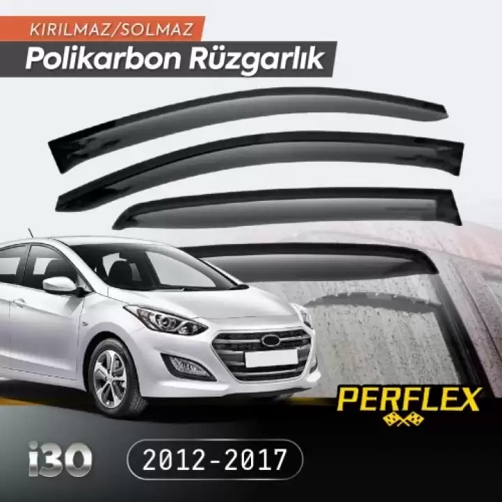 Hyundai İ30 2012-2017 Cam Rüzgarlığı V2 Mugen