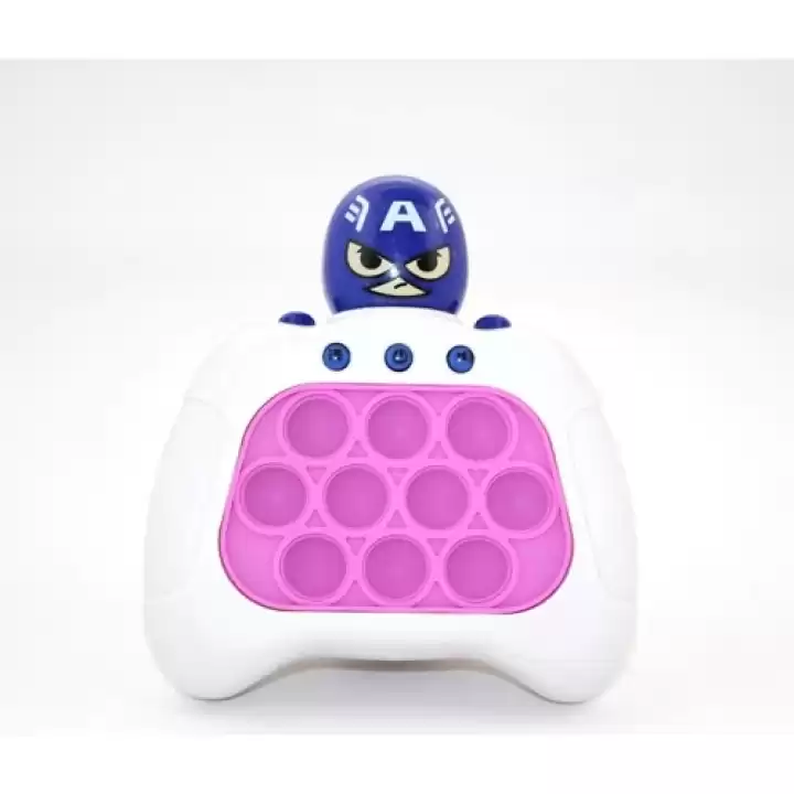 Işıklı Müzikli Pop-ıt Captain America Tasarımlı