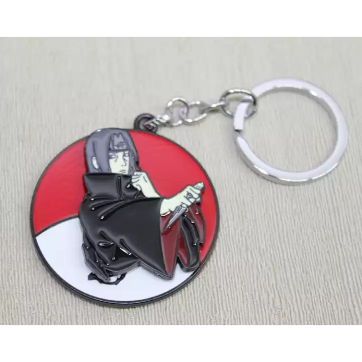 Metal Dönen Itachi Uchiha Anahtarlık