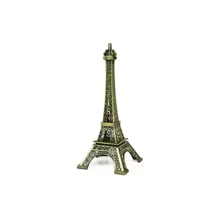 Metal Eyfel Kulesi Maketi 18 Cm.