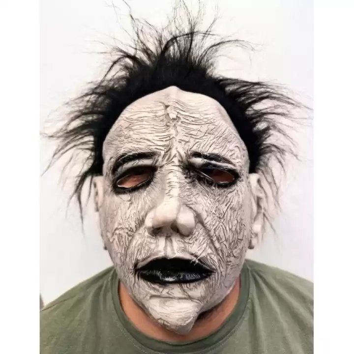 Michael Myers Siyah Saçlı Yüz Maskesi