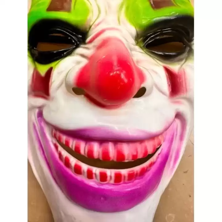 Psikopat Palyaço Temalı Joker Maskesi