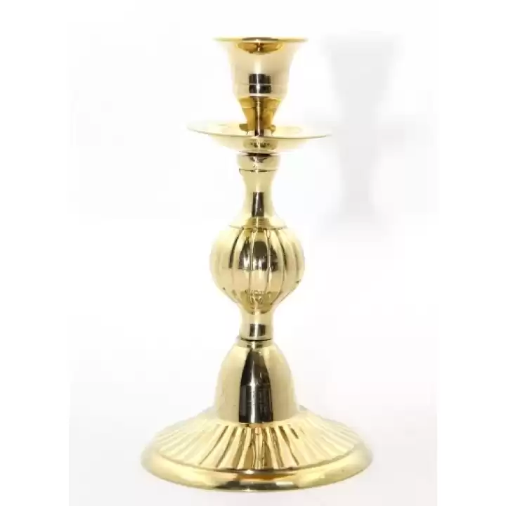 Tekli Pirinç Şamdan Model 3