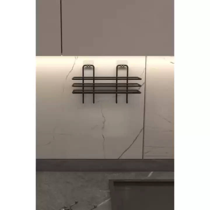 Yapışkanlı Şampuan Ve Lif Askılığı