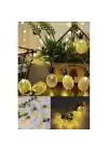 2m 10 Led 2 Kademeli Ananas Led Işık Pilli