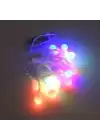 3m 20 Led Beyaz Top Rgb Işık Pilli 2 Kademeli