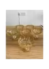 6lı Cam Çerezlik Seti