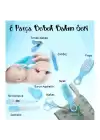 8 Parça Bebek Bakım Seti Mavi Renk