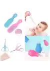 8 Parça Bebek Bakım Seti Pembe Renk