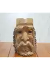Ahşap Dekoratif Yüz Küllük
