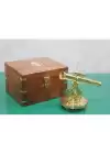 Ahşap Kutulu Pusulalı Dürbün