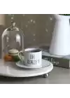Akayev Mermer Beyaz 28 Cm Gümüş Boncuk Ayak Yuvarlak Sunumluk