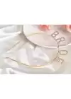 Altın Gold Renk Bekarlığa Veda Kristal Taş Bride Tacı İthal