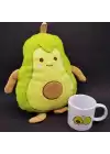 Avokado Yastık Ve Kupa Seti