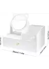 Aynalı Kozmetik Organizer Masası