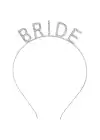 Bekarlığa Veda Bride Tacı Gümüş Renk
