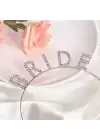 Bekarlığa Veda Bride Tacı Gümüş Renk