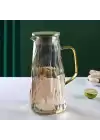 Çelik Kapaklı Cam Sürahi 1800 Ml