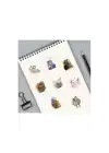 Çılgın Kediler Macbook Notebook Tablet Telefon Ajanda Laptop Defter Sticker Seti