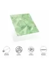 Decohandy 30x30 Cm Pvc Duvar Karosu 4lü Paket - Yeşil Mermer