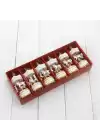 Dekoratif 6lı Beyaz Mini Atlı Karınca
